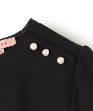 TOCCA 【消臭・撥水・洗える】FLY FREELY ブラウス ブラック系