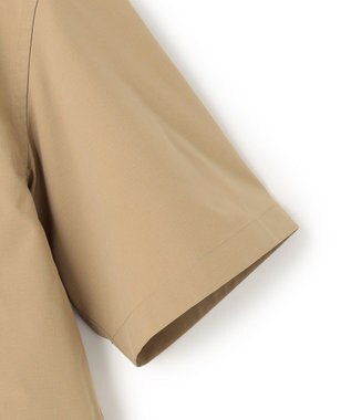 J.PRESS YORK STREET 【UNISEX】リップストップ半袖シャツ ベージュ系