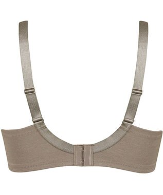 Wing ブラジャー ワイヤーが痛くなりにくい 綿混(カップ肌側・バック) フルカップブラ NB2704 ウイング／ワコール ブラウン