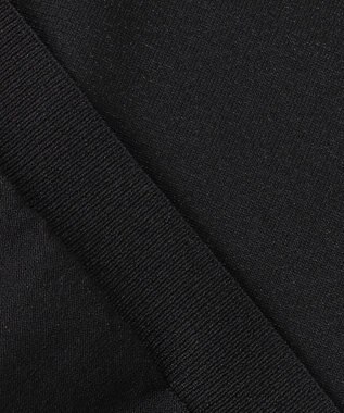 23区 L 【洗える】レーヨンポリエステルストレッチ プルオーバー ラメニット ブラック系