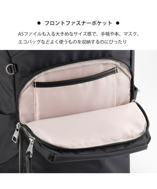 ACE BAGS & LUGGAGE W&.Day/Night ポルク スクエアリュック A4 13.3インチPC 15236 ダブルアンドデイナイト ブラック