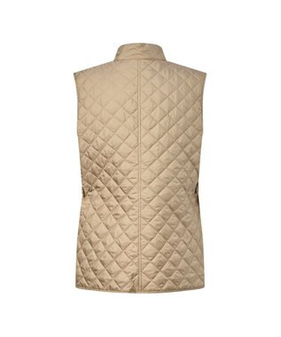 DAKS 【DAKS GOLF】キルティングベスト ベージュ