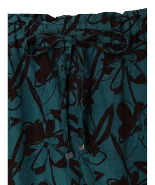 CRAFT STANDARD BOUTIQUE アートフラワーシャーリングパンツ Green