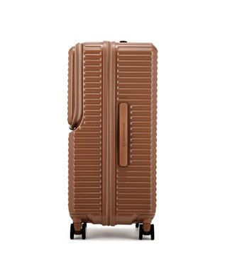 ACE BAGS & LUGGAGE EDGELINK クルーズボックスグリント スーツケース 64L フロントオープン 09143 エッジリンク ブラウン