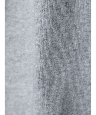 CRAFT STANDARD BOUTIQUE ウ゛ィンテージ風天竺　パール釦クルーカーデＬ／Ｓ Gray