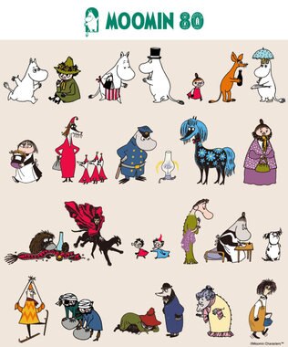 une nana cool 【ムーミン】 MOOMIN * une nana cool  ハラマキ付きショーツ CR