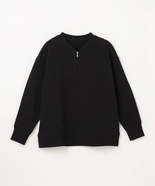 ANY ハーフジップスウェット ブラック