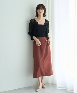 YECCA VECCA ポケットデザインナロースカート