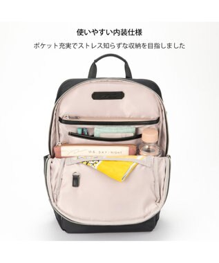 ACE BAGS & LUGGAGE W&.Day/Night ポルク スクエアリュック A4 13.3インチPC 15236 ダブルアンドデイナイト ブラック