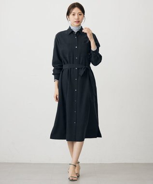 J.PRESS LADIES L タートルジャージー カットソー サックスラメ系