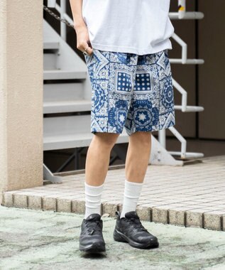 WEGO 【ウエストゴム/手洗い可】パターンイージーショーツ 柄1