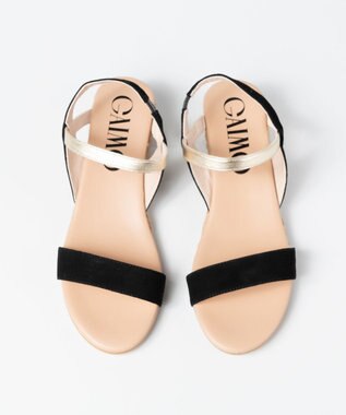 gaimo 【GAIMO/ガイモ】バイカラーストラップサンダル/NEPAL-RS ブラック