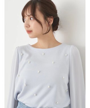 earth music&ecology パールポイントプルオーバー Sax