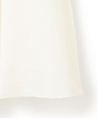 23区 S 【洗える】プレザンスジャカード タックスカート ホワイト系