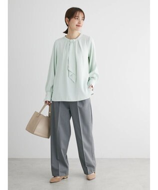Green Parks ２ｗａｙ　ボウタイアソートブラウス Mint Green