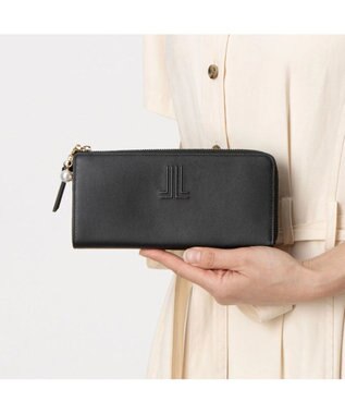 LANVIN en Bleu イエナ Ｌファスナー長財布 ブラック