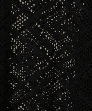 CRAFT STANDARD BOUTIQUE クロシェレースカーディガン Black