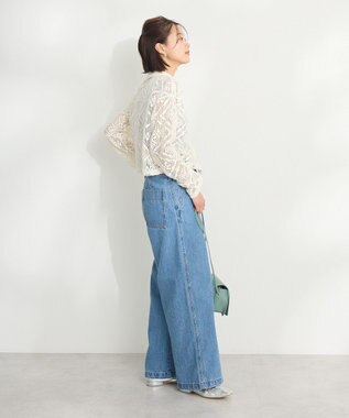CRAFT STANDARD BOUTIQUE クロシェレースカーディガン Ivory