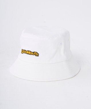 FILA GOLF／marie claire 【LOUDMOUTH】ベーシックバケットハット White