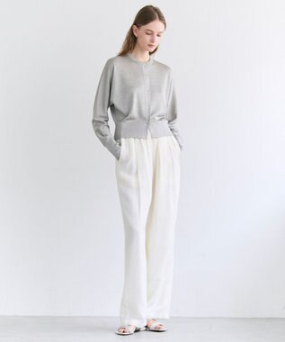 BEIGE， SMITHONITE / リュクスグリッター ドルマンカーディガン Grayge