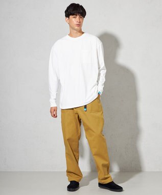 SHARE PARK MENS 【UNISEX】UVカット アートコラボロングTシャツ〈Hammock〉（L・XLサイズ） ホワイト