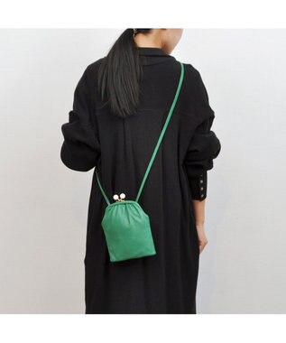 UNBILLION 【テレビ ドラマ着用アイテム】perche ジェムストーンガマグチモバイルショルダー