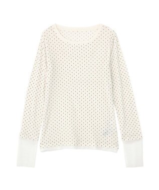 AMERICAN HOLIC シアードットプルオーバー Off White