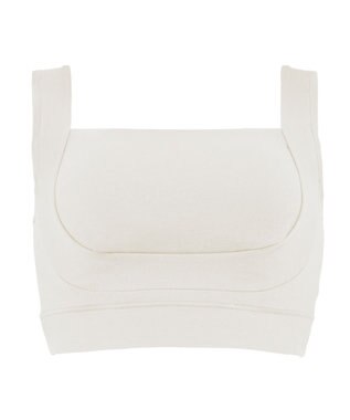 BRADELIS New York 【BRADELIS Me / ノンワイヤー】フレンドリーホールドブラ 補正下着 補整 ブラジャー スポーツインナー オフホワイト