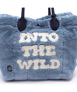 A.D.M.J. 【もこもこ】オスカー/コード刺しゅうキューブトート25cm(Dカン＋) BOSCO BLU