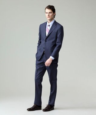 J.PRESS MEN 【WEB・一部店舗限定】チョークストライプ スーツ ダルブルー系2