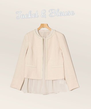 ONWARD Reuse Park セット商品/サイズ2【any SiS】ジャケット春夏×ブラウス春夏 その他