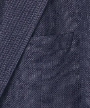 GOTAIRIKU 【DORMEUIL】ドーメル HEXAGON リネン ジャケット_ネイビー ネイビー系8