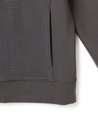 JOSEPH HOMME 【オリジナル素材 】ライトタックジャージー   ジップアップフーディー グレー系