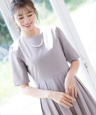 Tiaclasse 【日本製】コットンパール ネックレス シルバー