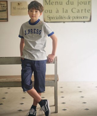 J.PRESS KIDS 【120-130cm】７分丈 パンツ ネイビー系