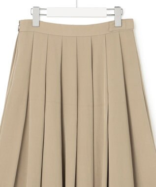 23区 S 【Oggi4月号掲載/洗える】ブライトツイル タック スカート ブラウン系