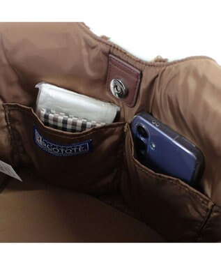 ROOTOTE 1335【肩掛け・A4サイズ収納】LT.デリ.ラウンド.ボア-A 02：カウ