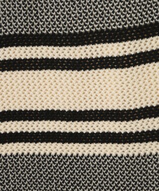 Green Parks ボーダーニットスカート Ivory