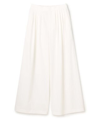 uncrave クールタッチカラータイプライター ワイドパンツ オフ