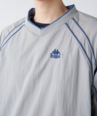 OP／FILA 【Kappa】ウーブンビステジャケット グレー