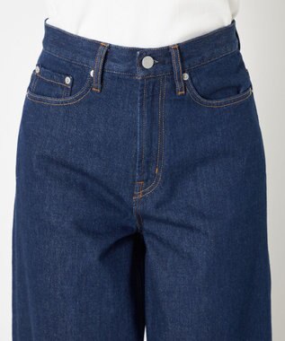 NAVE 【Nave　洗える】デニム ワイドパンツ ネイビー系