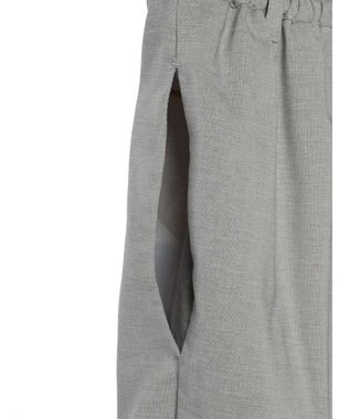 Green Parks 接触冷感　きれいシルエットパンツ（ワイド） Light Gray