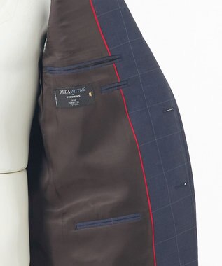 J.PRESS MEN 【WEB・一部店舗限定】ウィンドーペーン スーツ ダルブルー系4