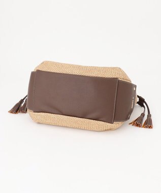 LA BAGAGERIE サイドタッセルサマートート　Mサイズ ベージュ