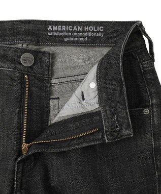 AMERICAN HOLIC テーパードデニム Black