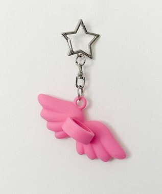 WEGO エンジェルウィングリップチャーム ピンク