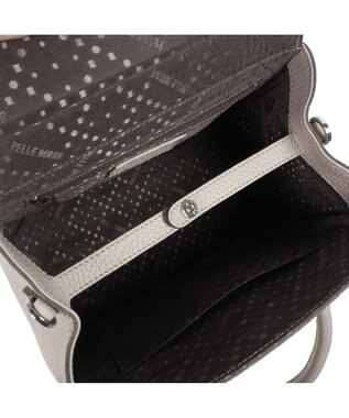 PELLE BORSA マルチシルエット2WAYハンドバッグ Reinette レネット 4711 グレージュ
