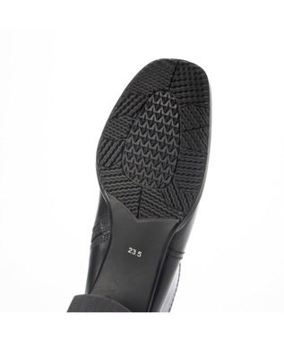 ing <ing>【WEB限定】スクエアトゥショートブーツ ブラック