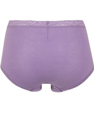 Wing ショーツ　【デイリーフィットやわらかコットン】　ここちよいフィット感　はきこみ丈ふかめ　EC3200　ウイング／ワコール ワイン