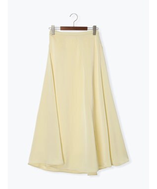 Te chichi 【Atelier Bonheur】サテンロングスカート(セットアップ可)《2025winter catalog item》 イエロー